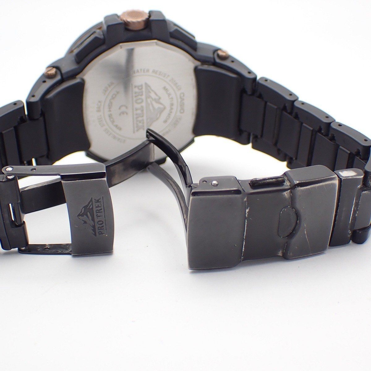 CASIO Pro Trek Solar Radio Men’s Watch Carbon Bezel Composite Band PRW-7000X-1JR