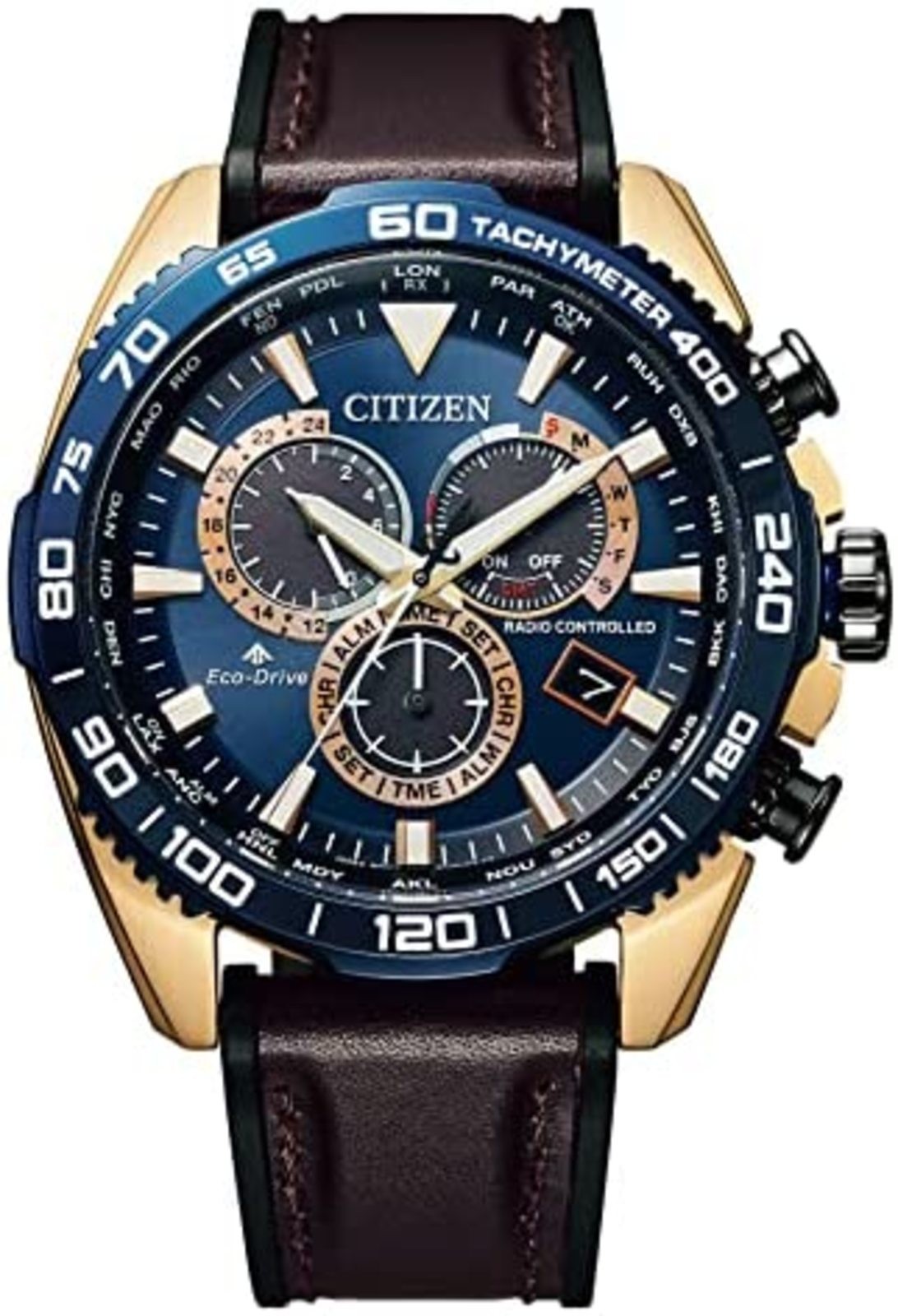 Citizen Watch PROMASTER Eco-Drive LAND Series Direct Flight CB5039-11L F/S Track