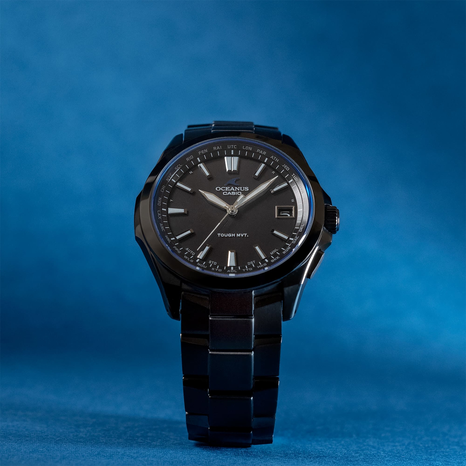 Casio Oceanus OCW-S100B-1AJF Radio Solar Black 41.5mm Watch