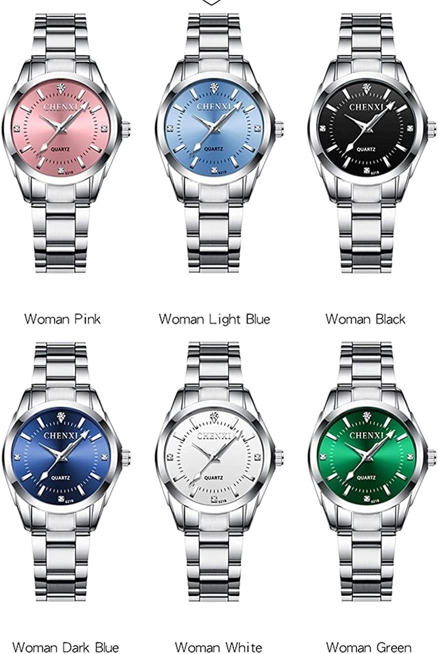 Stylish Luminous Quartz Women’s Watch – Stainless Steel, Gift-Ready Luxury Box