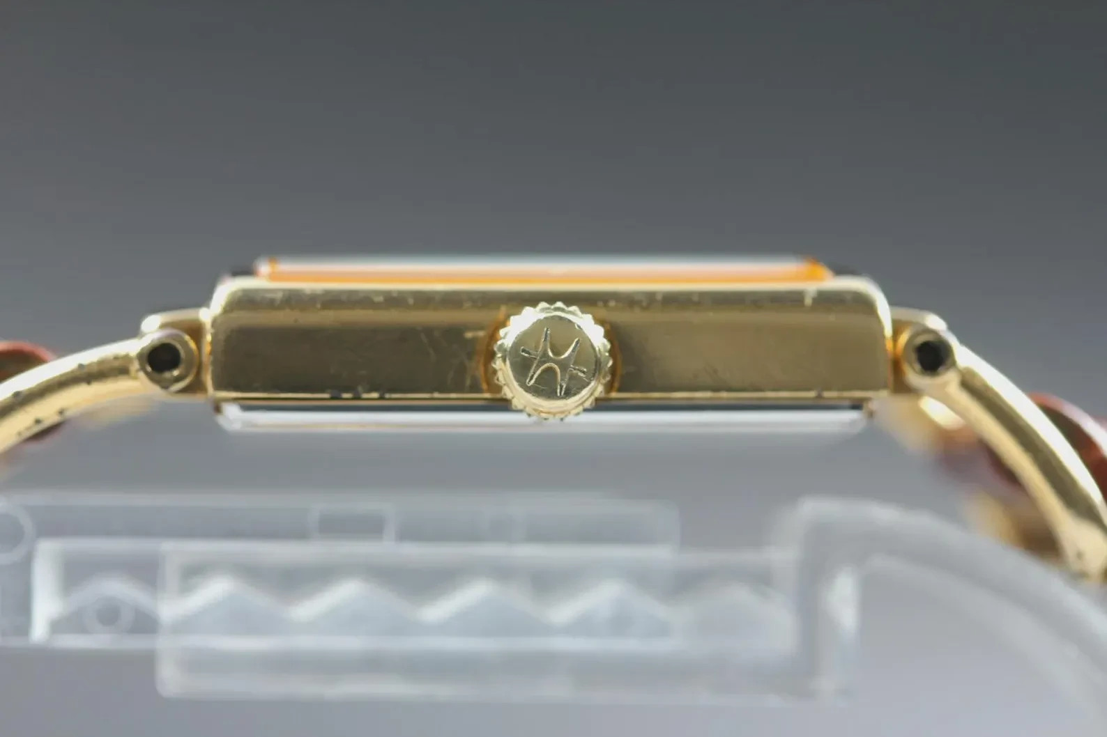 Vintage Hamilton Art Deco Tank Watch – Gold Tone Manual Wind Small Seconds Swiss