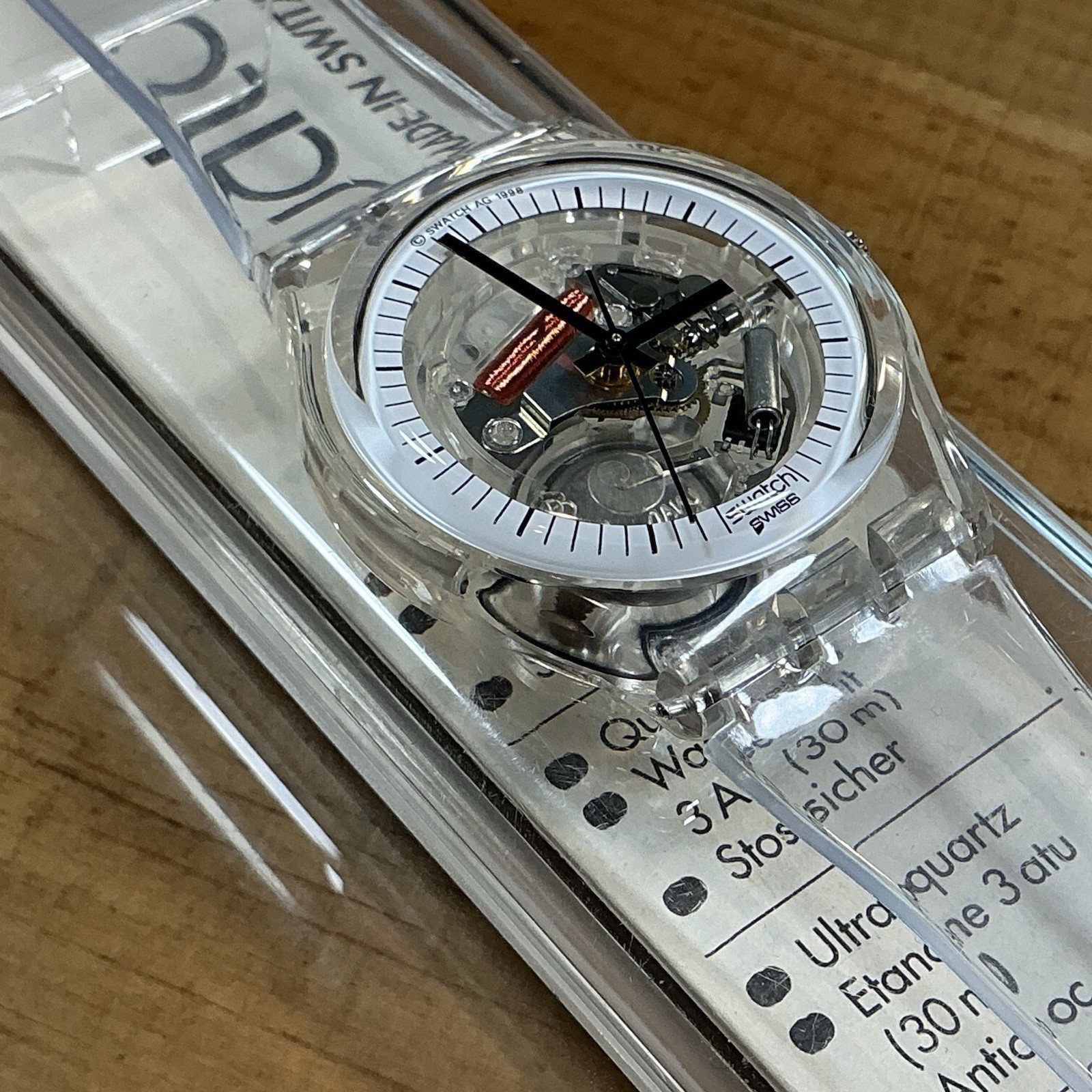 JELLY FISH STYLE – 1998 – CLEAR – NOS – 34mm