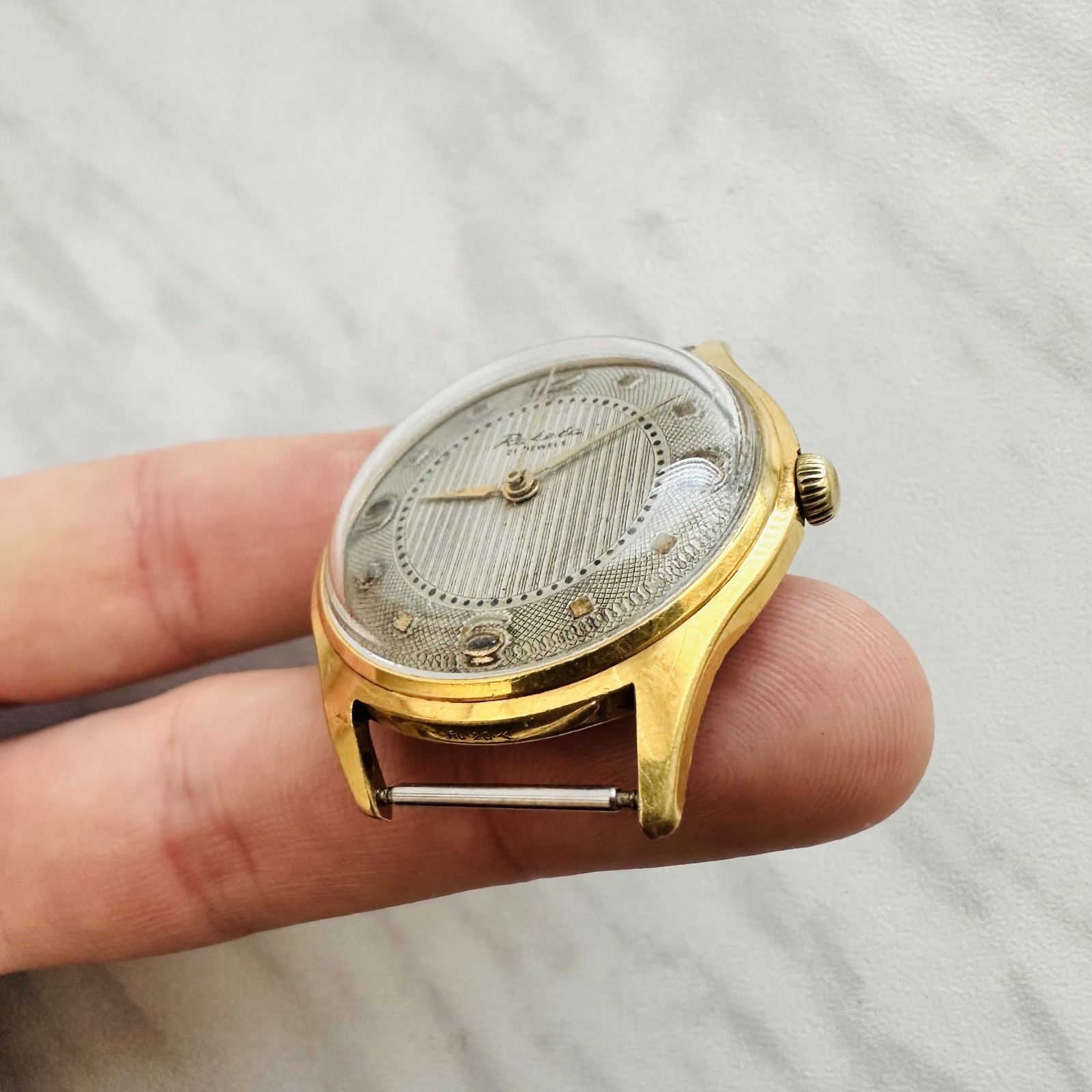 Raketa BALTIKA 2609B vtg soviet ussr Watch wrist Mechanical Classic Gold AU20