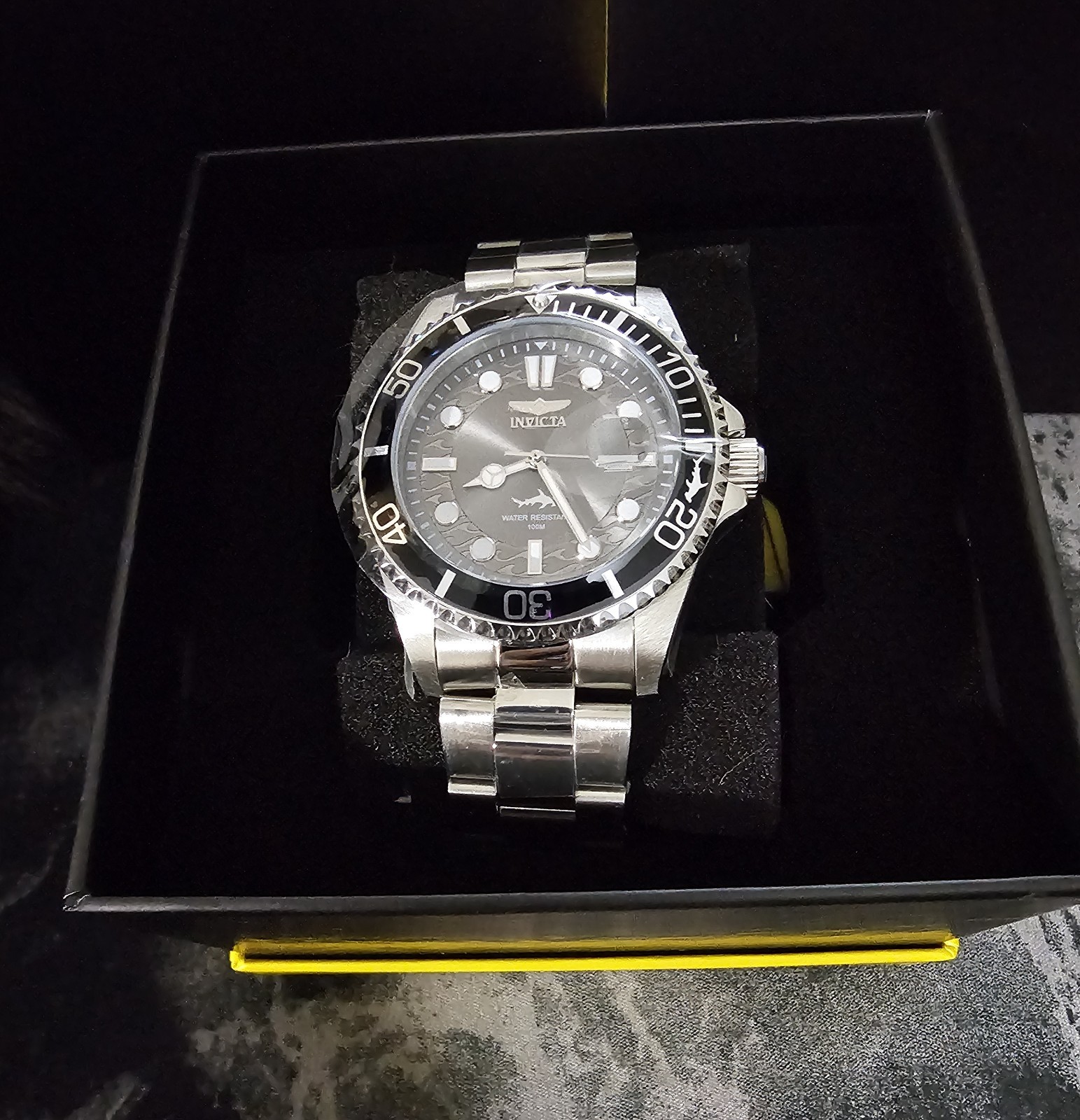 Invicta Wrist Watch for Stainless Steal Men 30806