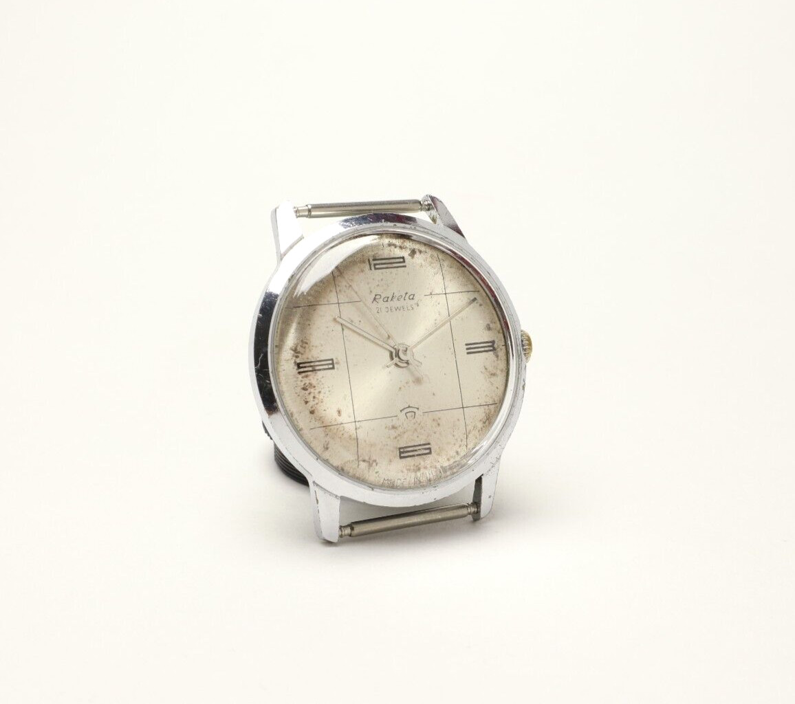 VINTAGE Men’s Wristwatch RAKETA Baltika 2609 Mechanical Watch SOVIET/USSR