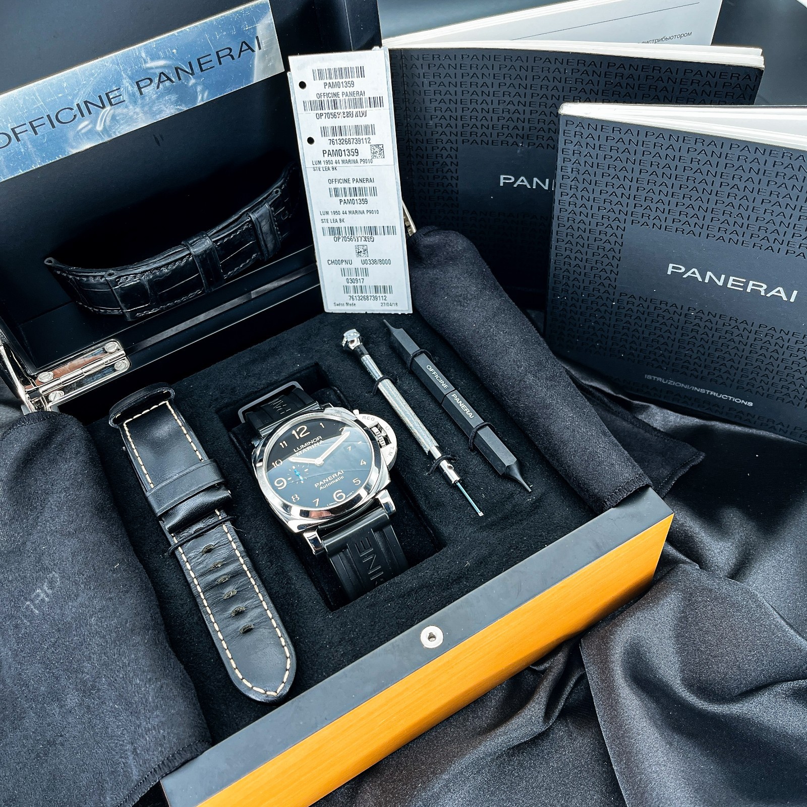 2018 Panerai Luminor Marina 1950 3 Days Automatic – 44MM – REF PAM01359
