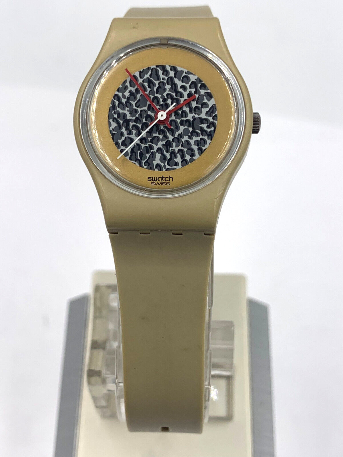 Swatch Watch BC/BG LT102 Women’s 25mm 1985 Great Condition Working Vintage Rare