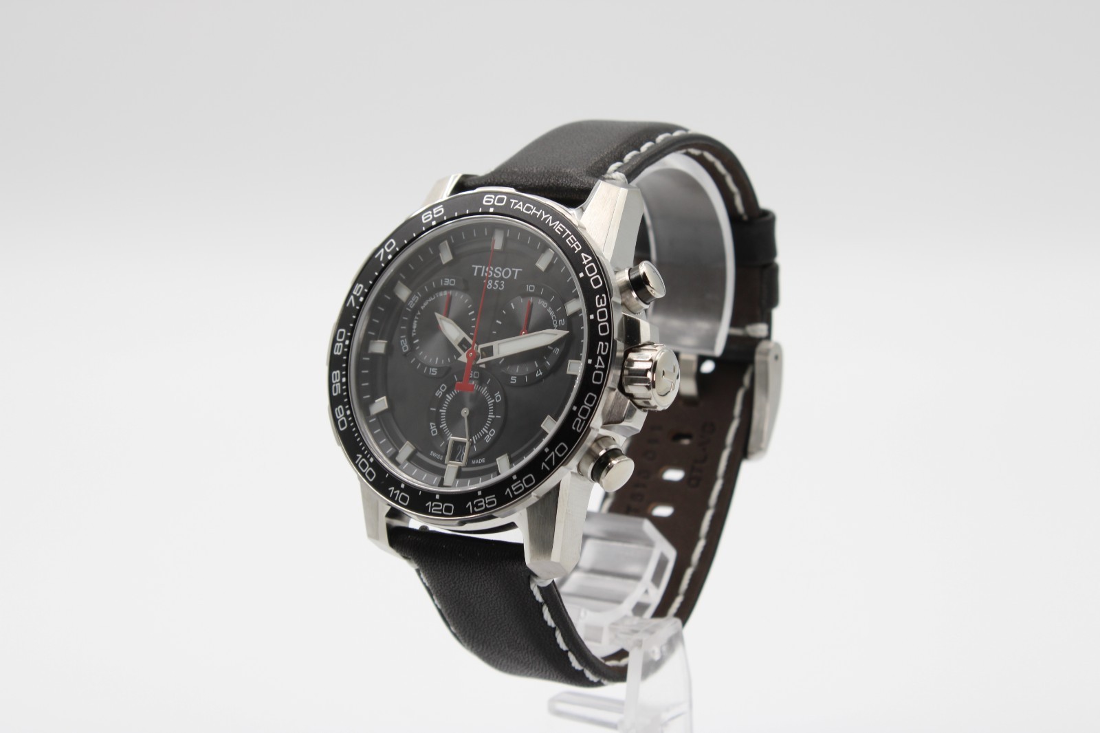 TISSOT Supersport Chrono T125.617.16.051.00 Quartz Black Dial Men’s Watch 45.5mm