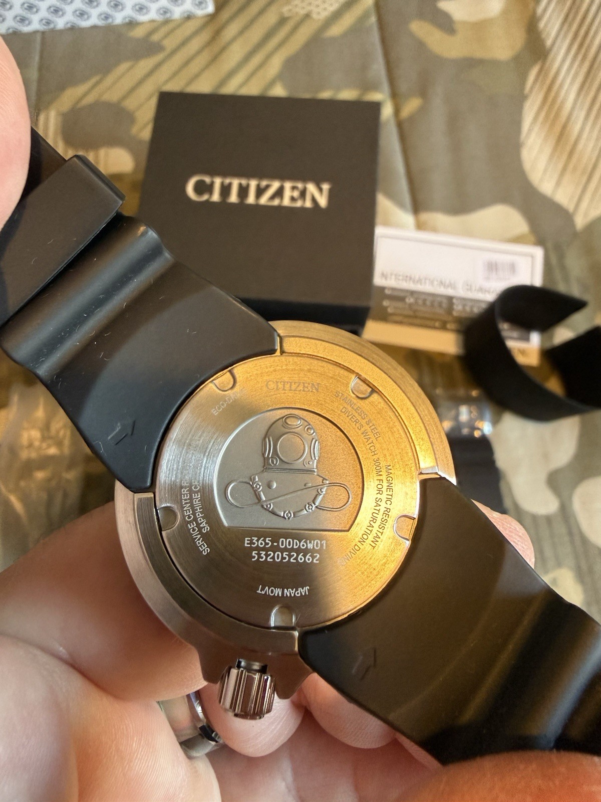 Citizen Promaster BN1024-01E Eco-Drive 300m Diver Watch