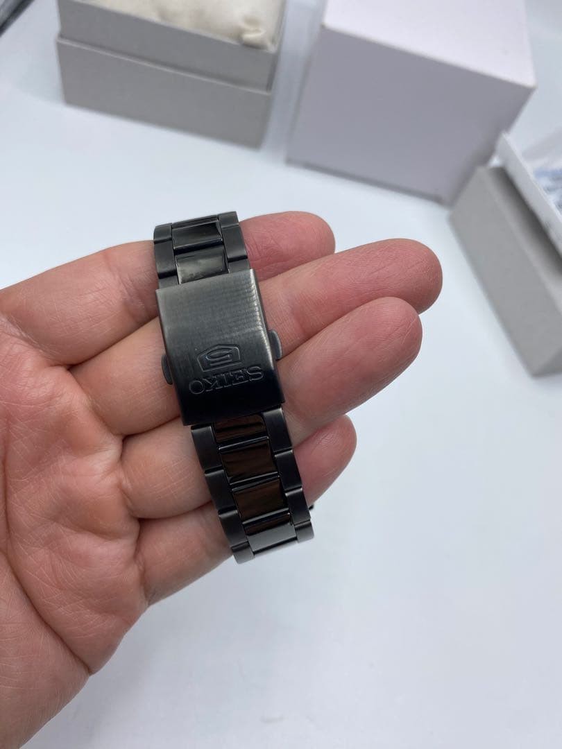 SEIKO5 Automatic 7s26-02t0 Black Day-Date all accessories included