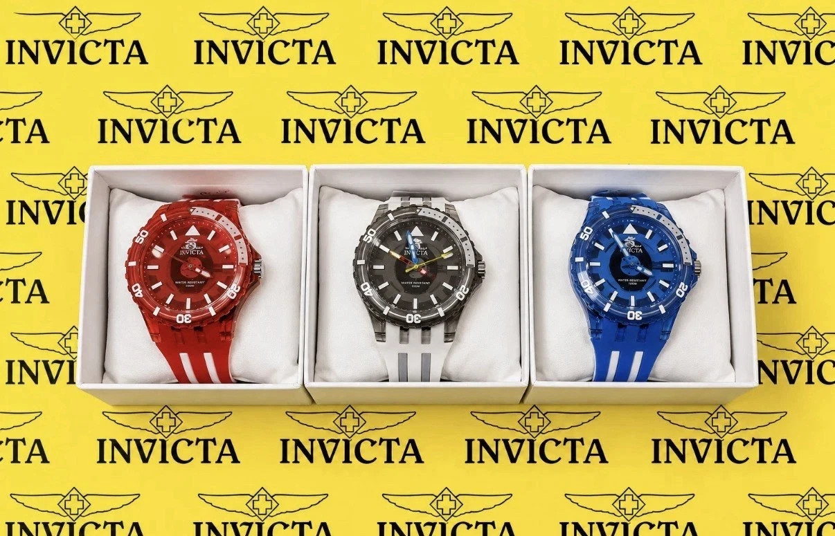 Invicta Subaqua Patriotic Pack – Set of 3 Watches – BRAND NEW – America 250!!