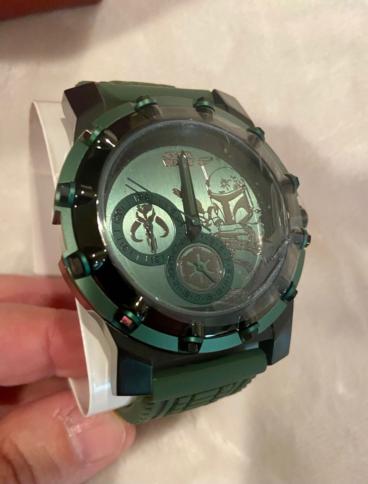 Mandalorian Star Wars Boba Fett Wristwatch New ONLY ONE ANYWHERE! PRICE CUT!