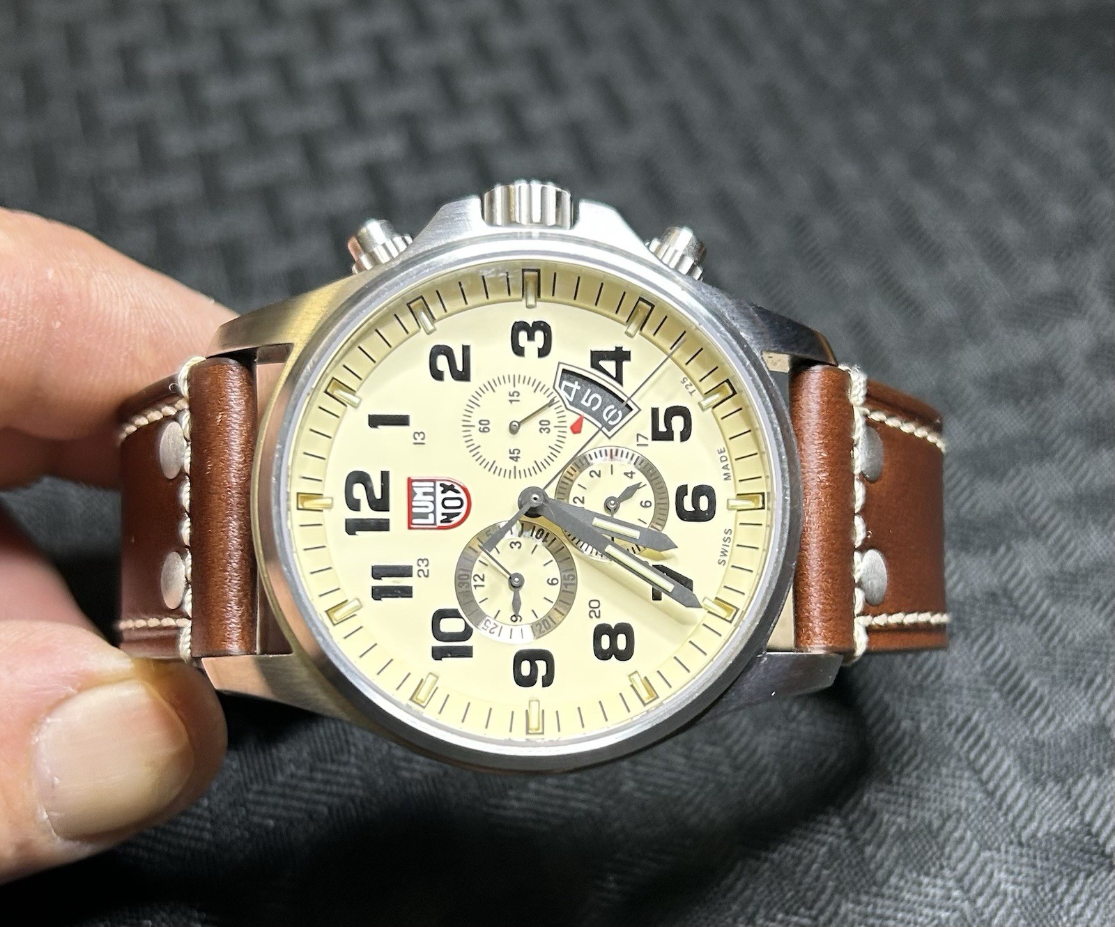 Luminox Atacama Field Chronograph Alarm 1880 Series Swiss quartz watch like new