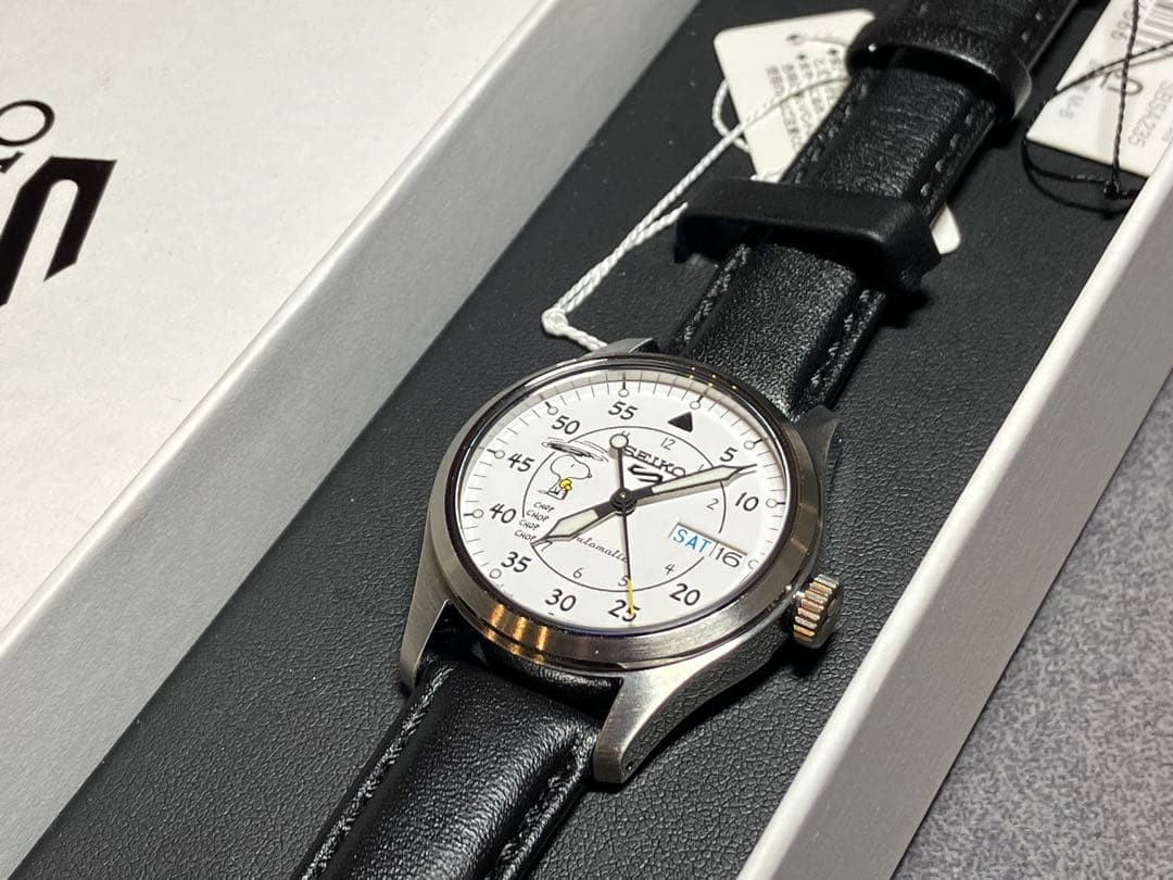 Seiko 5 Sports SBSA235 Snoopy Peanuts Limited Edition Automatic Watch 6500