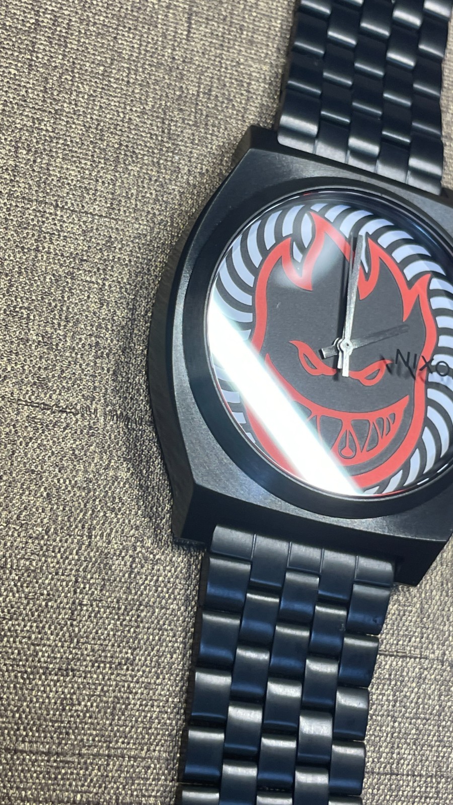 Nixon The Timeteller Spitfire Collaboration Fireball watch h124
