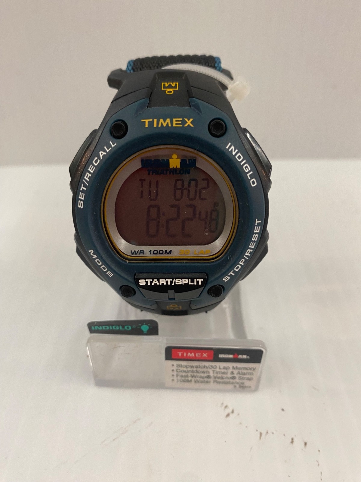 NOS TIMEX IRONMAN TRIATHLON WRIST WATCH WR 100M