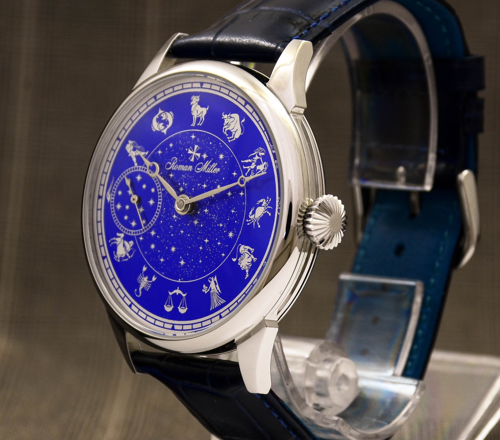 Dress Watch Zodiac Signs Man Wrist Watch Classic Marriage Watch Roman Miller