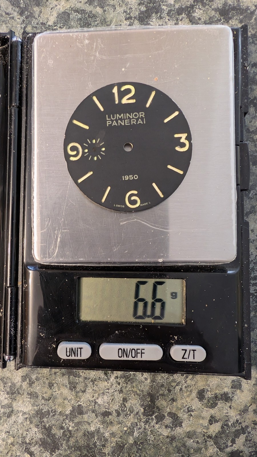 Panerai Luminor Marina 1950 Sandwich Dial 39mm Luminova OEM Genuine