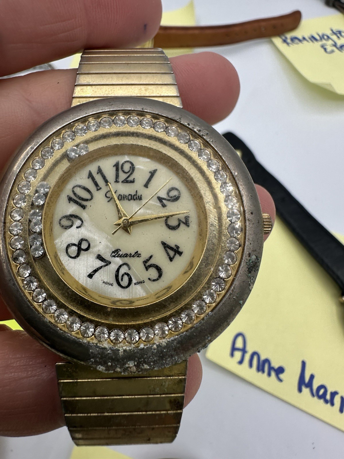 Vintage Watch Lot Untested, Various Brands Parts/repair Bulova, 17 Jewels Plus