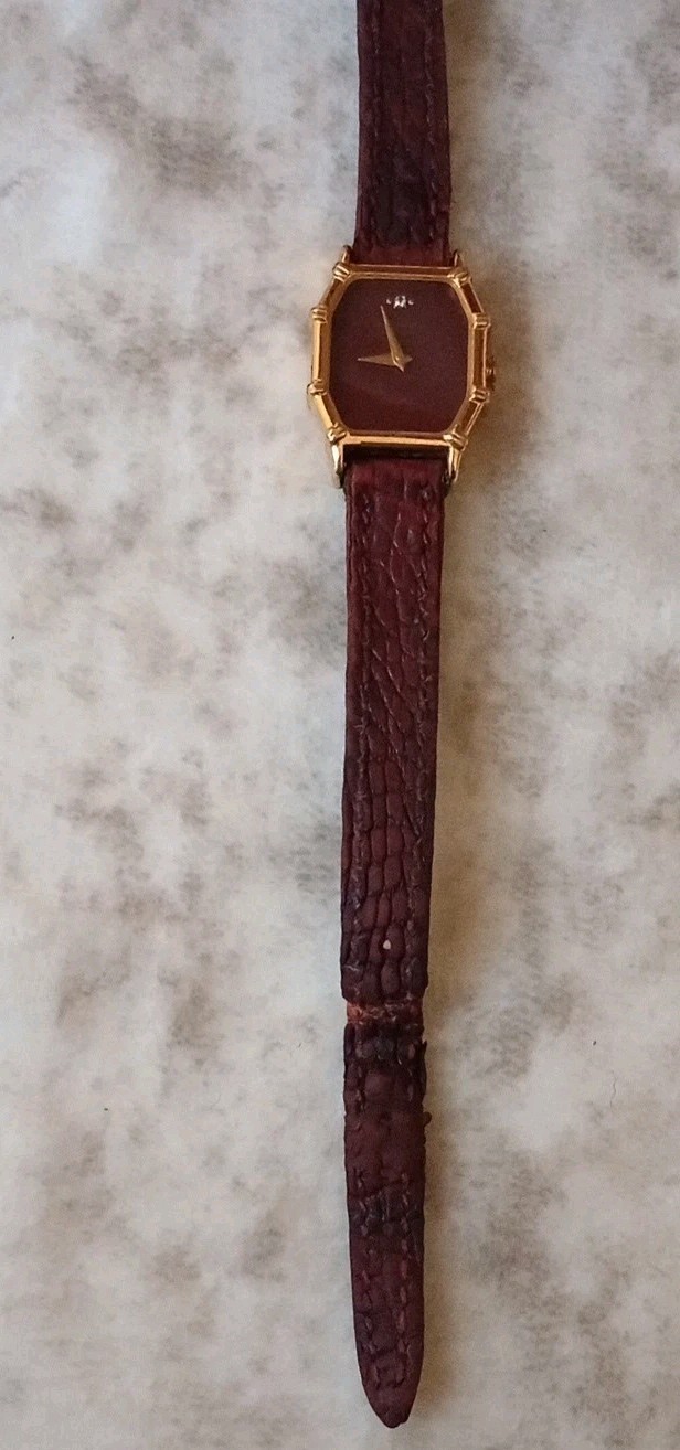 Vintage RAYMOND WEIL Ladies Watch~SWISS Made ~ 18K Gold Electroplated ~ 8700