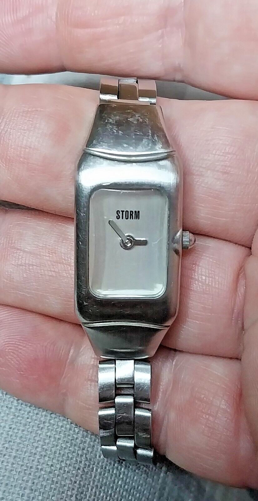 Storm Optimex 0711 British Ladies Stainless Steel White Dial Bracelet Watch