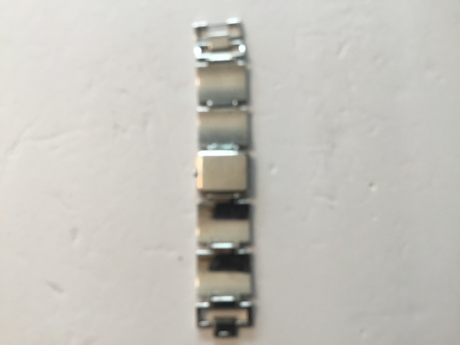 Fossil F2 ES-1619 All Stainless Steel 50 meters 165 feet, quartz, needs new batt