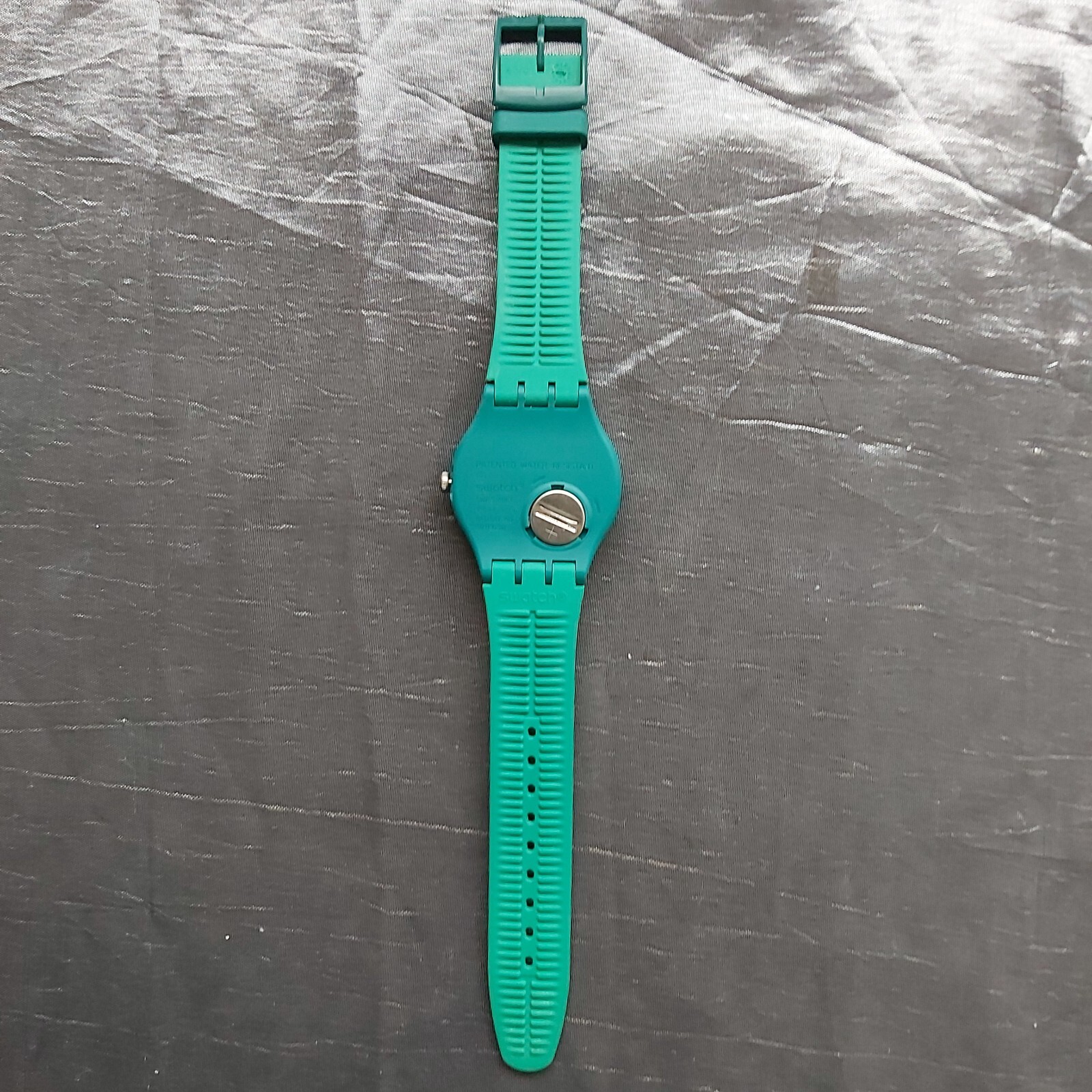 Swatch Watch SO29G100 Sunbrush Grass. 2022. Very Good Working Condition New Batt