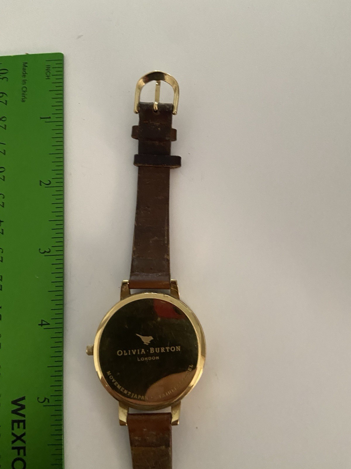 Auth Olivia Burton – Brown Women’s Wrist Watch New Battery Works Great Look