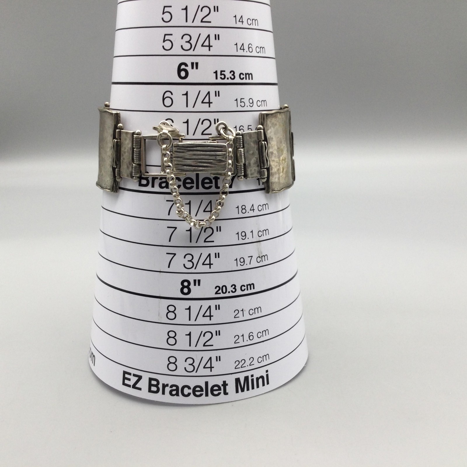 Silpada Womens Watch 33mm Sterling Silver Cuff Hammered Cuff New Battery 6.75″
