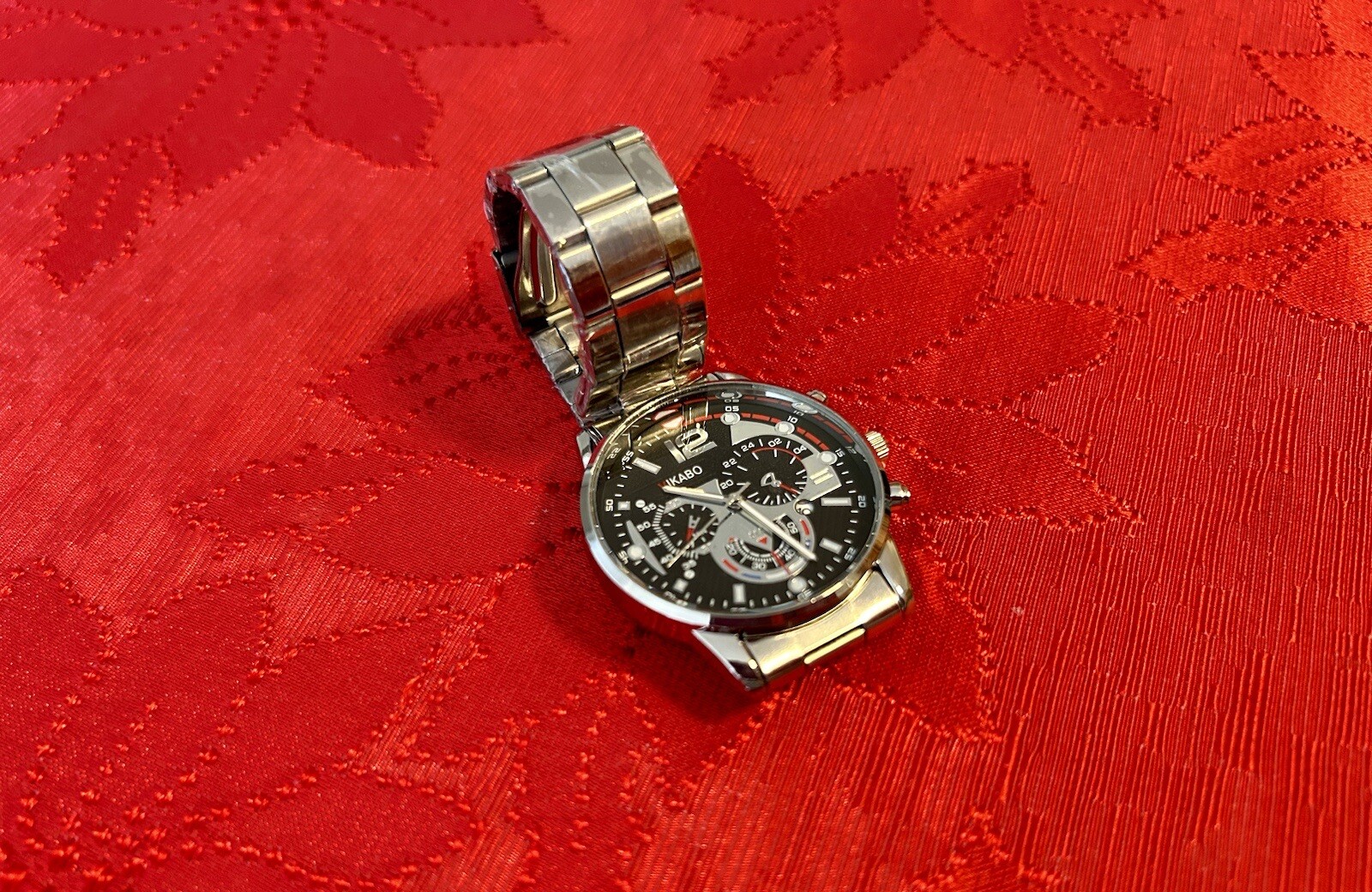 Silver Watch Men New