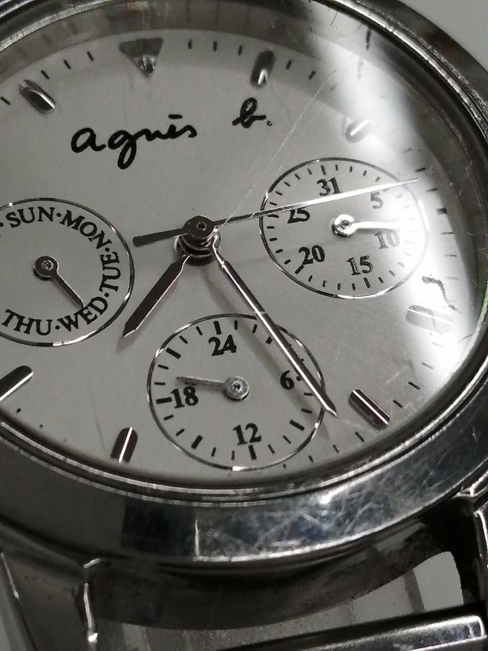 AGNES B. B Women’s Quartz V33J-0010 Used