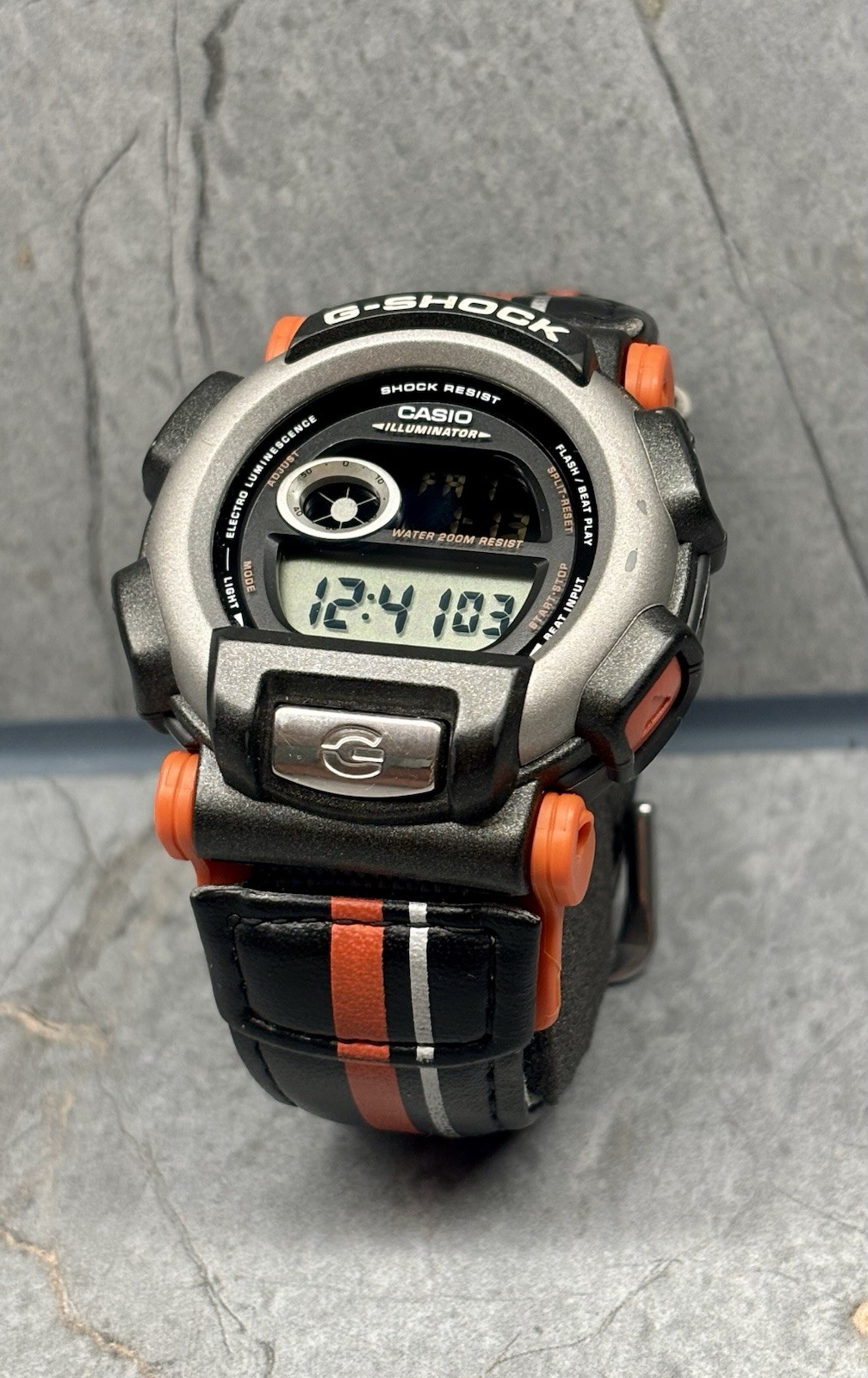 Rare CASIO VINTAGE Orange/black G-SHOCK DW-003HH-4T GMIX Groove 1997