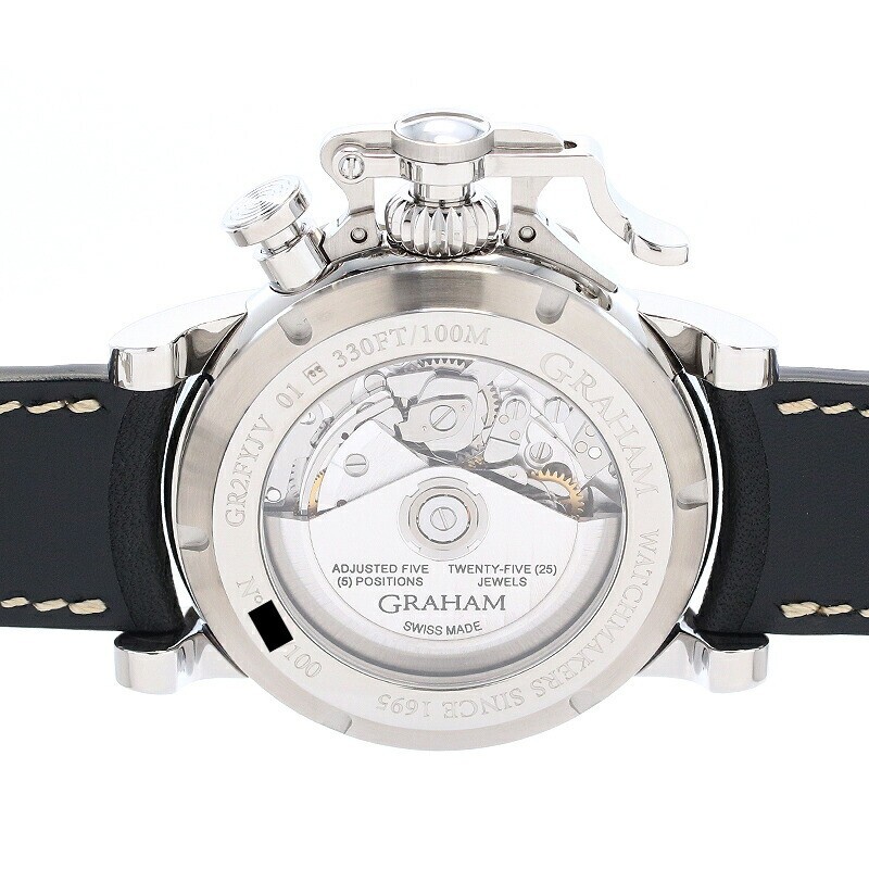 GRAHAM CHRONOFIGHTER VINTAGE BOLT LIMITED 2CVGS.B42A.L138F Automatic 44mm watch