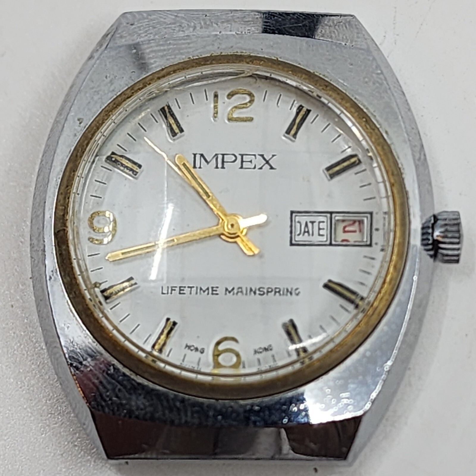 Vintage Impex Watch – Lifetime Mainspring Date Watch