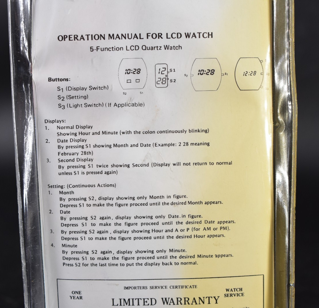 NEW VTG ’91 Precious Moments BEST FRIENDS LCD Watch Flip-Top Cover Nelsonic