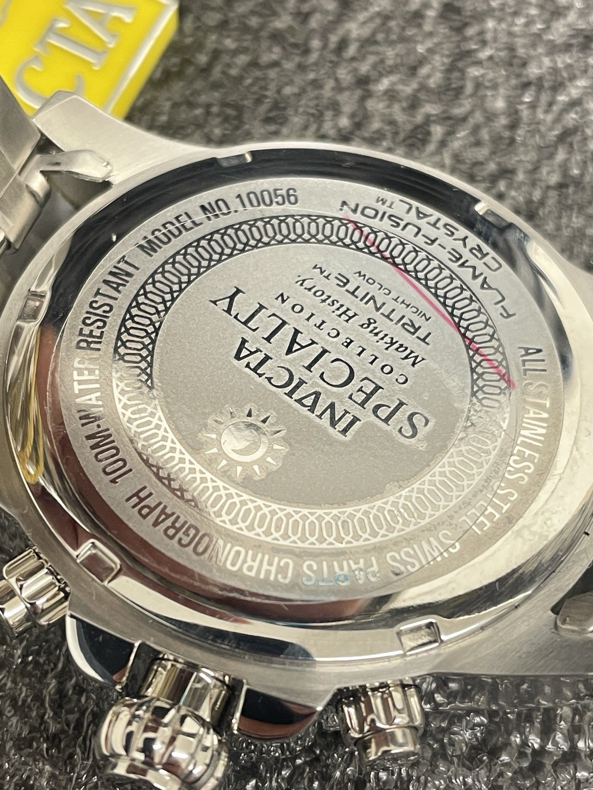 Invicta Specialty 45mm Men’s Watch Swiss Chrono Trinite 10056 LN No Box