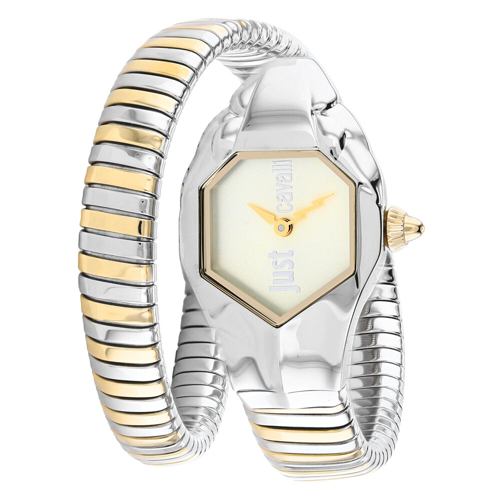 Just Cavalli Women’s Glam Chic Champagne Dial Watch – JC1L001M0035