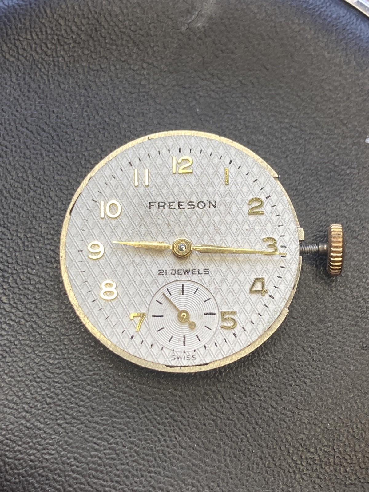 Vintage 1940s O. Maire cal. OM 125 – Rare Swiss Watch Movement – Spares/Repairs