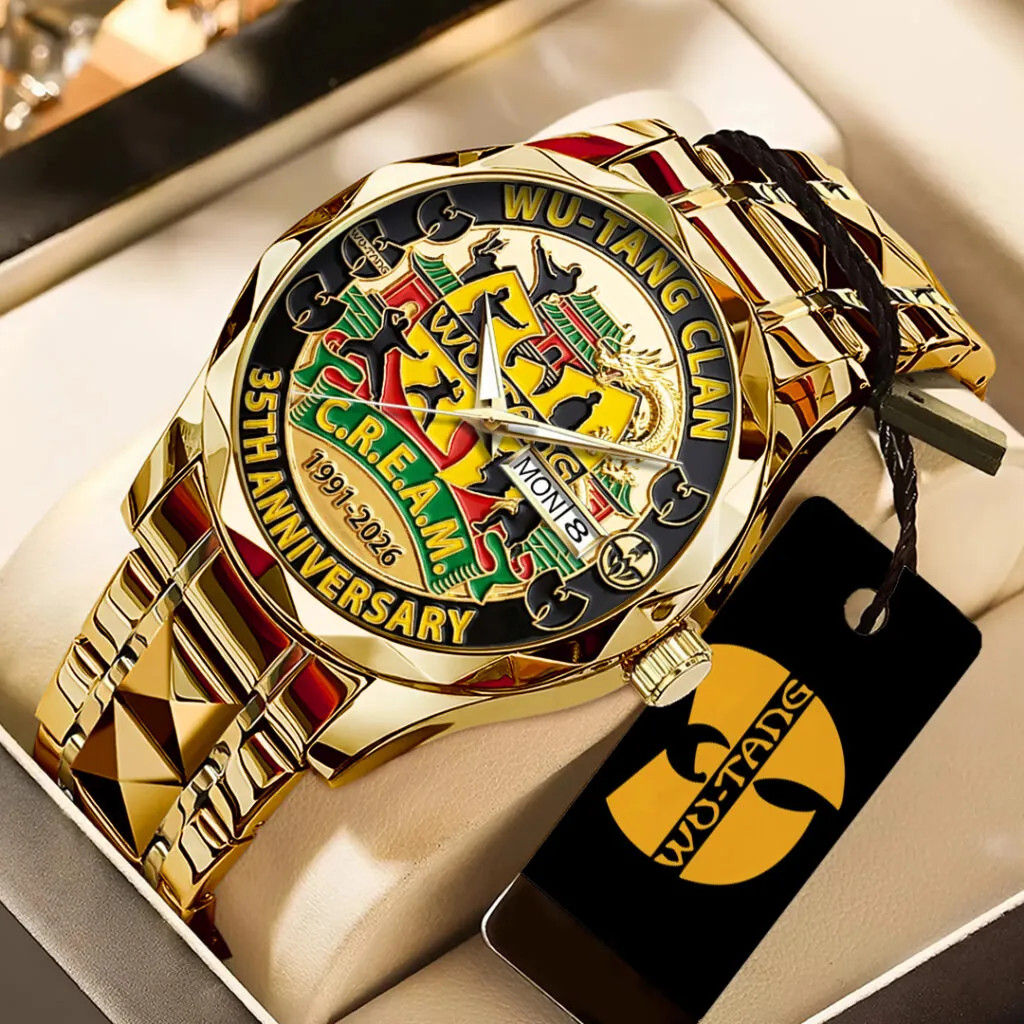 Wu-Tang Clan 35th Anniversary 2026 Alloy Luxury Quartz Watch – 20958