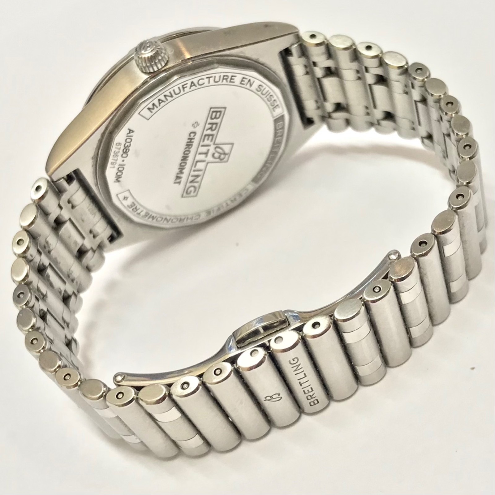 Breitling Chronomat A10380 – 36 mm automatic, diamonds, sapphire, Swiss Made