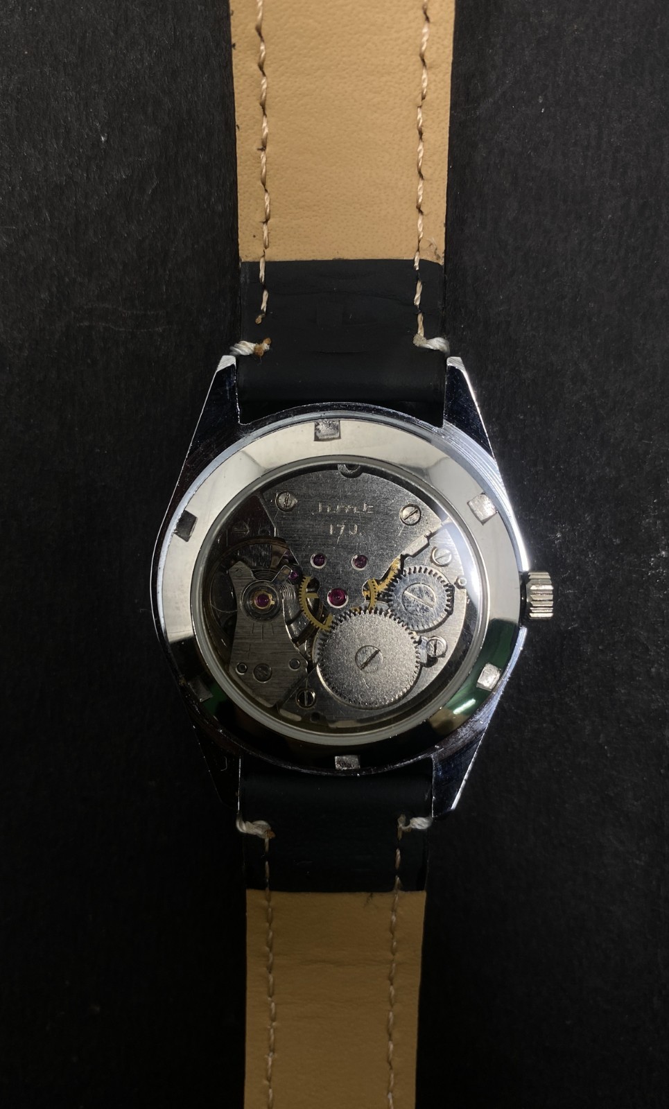 Vintage HMT Kohinoor 17 Jewels Mechanical Hand Winding Men’s Wrist Watch