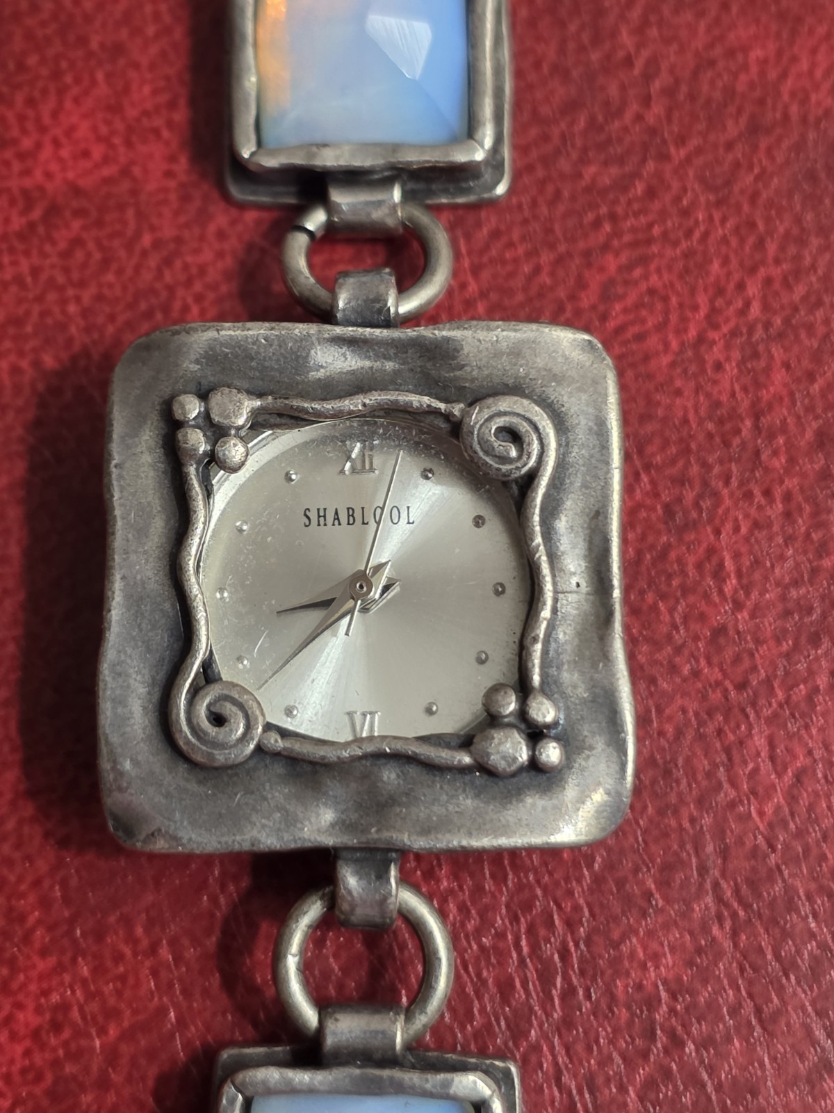 SHABLOOL Israel Handmade SILVER 925 Ladies Analog Watch Quartz . Vintage.