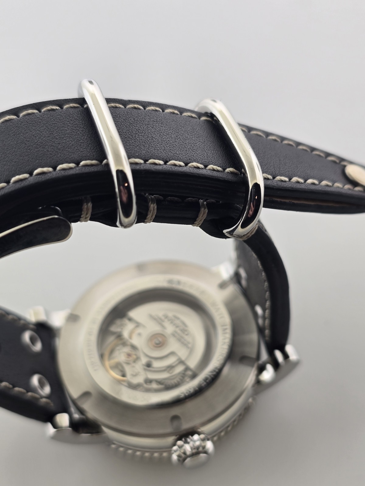 Graham Fortress City GMT 2FOBC.G04A 44MM S/S Left Handed Auto Strap Watch.New.BP