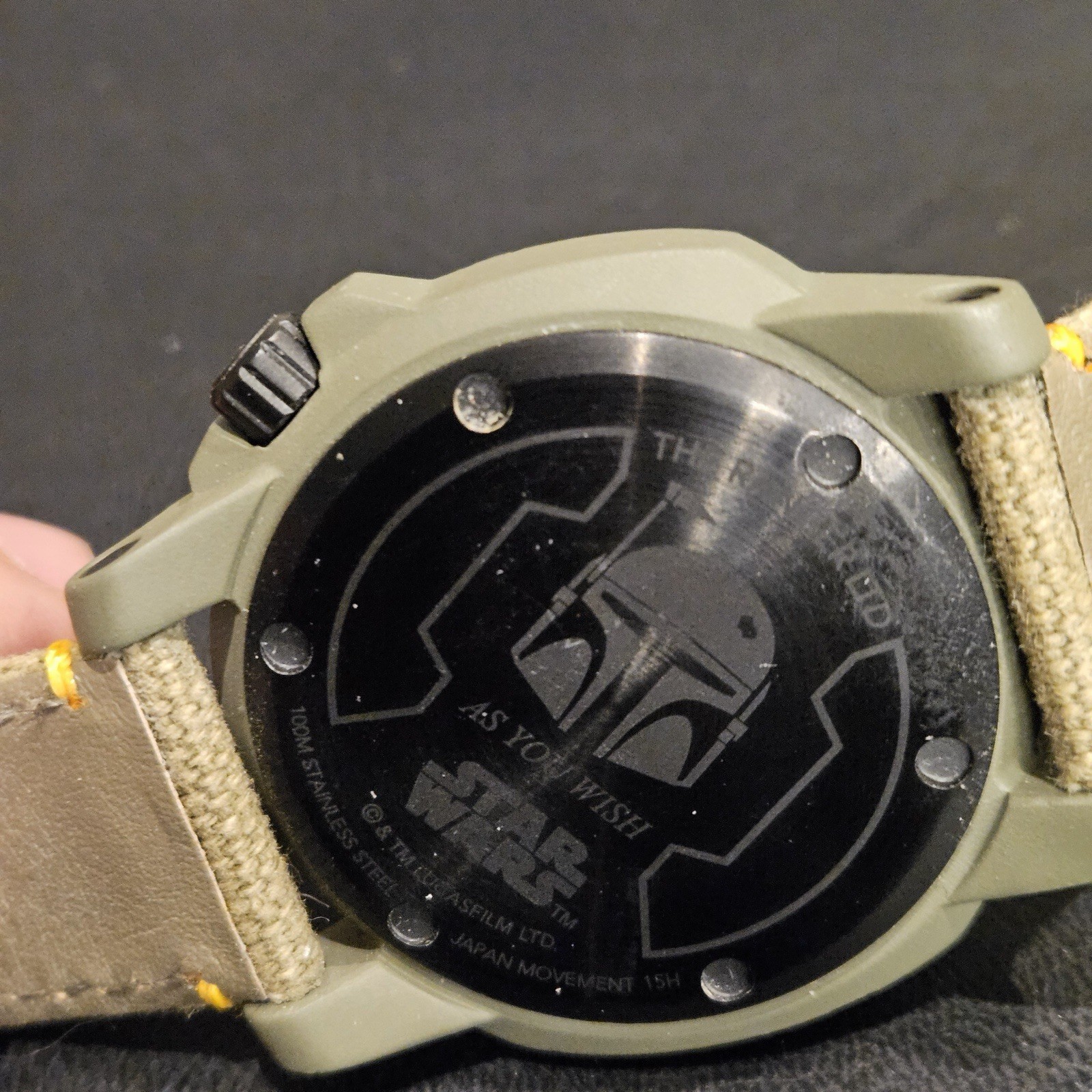 Nixon Star Wars Ranger LTD Boba Fett Watch 2015 Disney Needs New Battery As Is