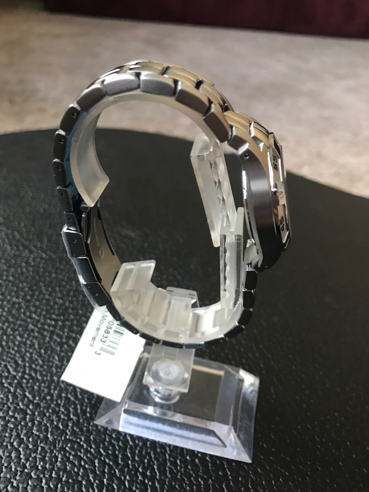 Fossil PR5339 Women’s Round Analog Date Stainless Steel Watch Tulane University