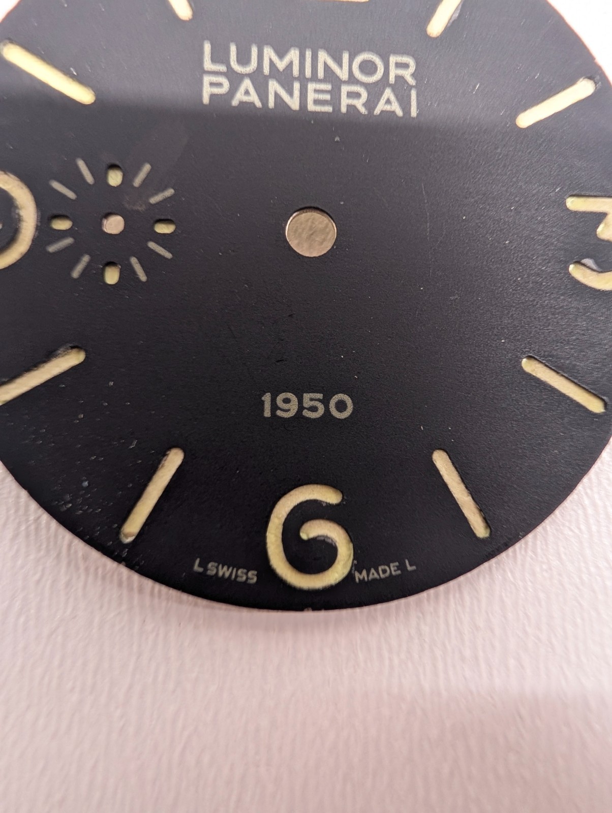 Panerai Luminor Marina 1950 Sandwich Dial 39mm Luminova OEM Genuine