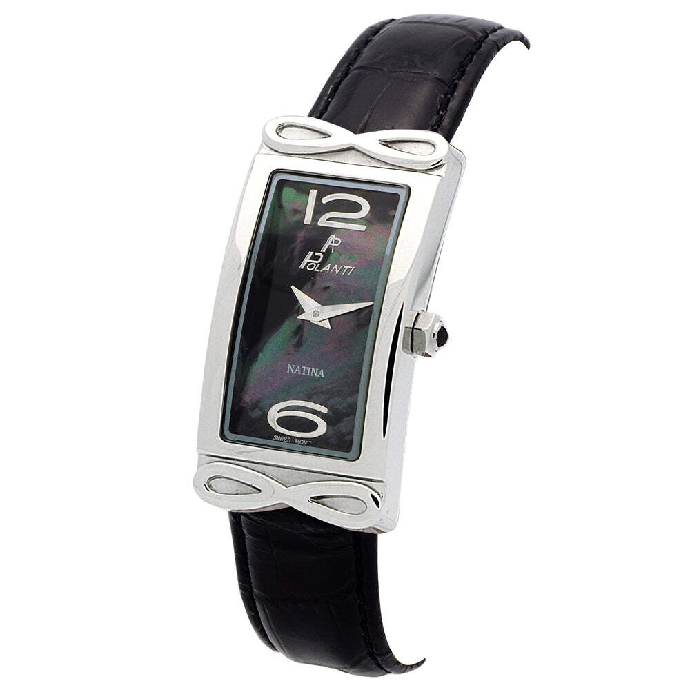 NATINA BLACK | Black Dial Wristwatch L808K
