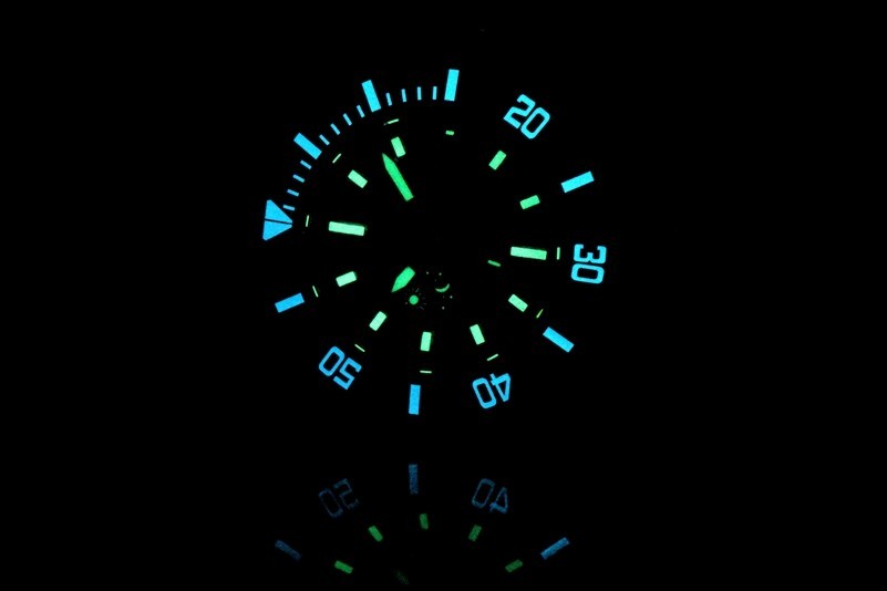 ARAGON Hercules Ceramic 44m Blue Dial Watch 8217