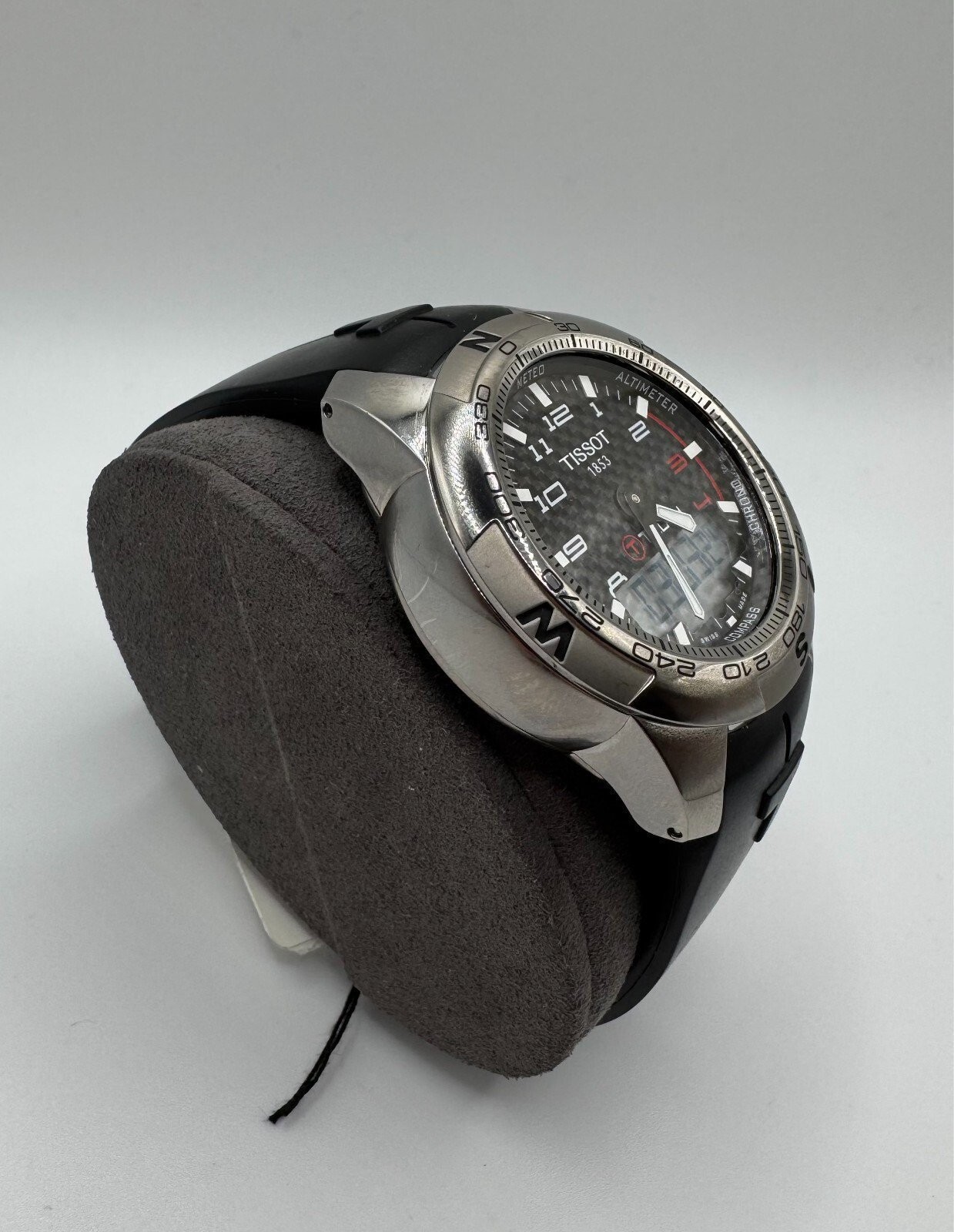 Tissot T-Touch II Titanium Black Rubber Band Men’s Watch T0474204720700