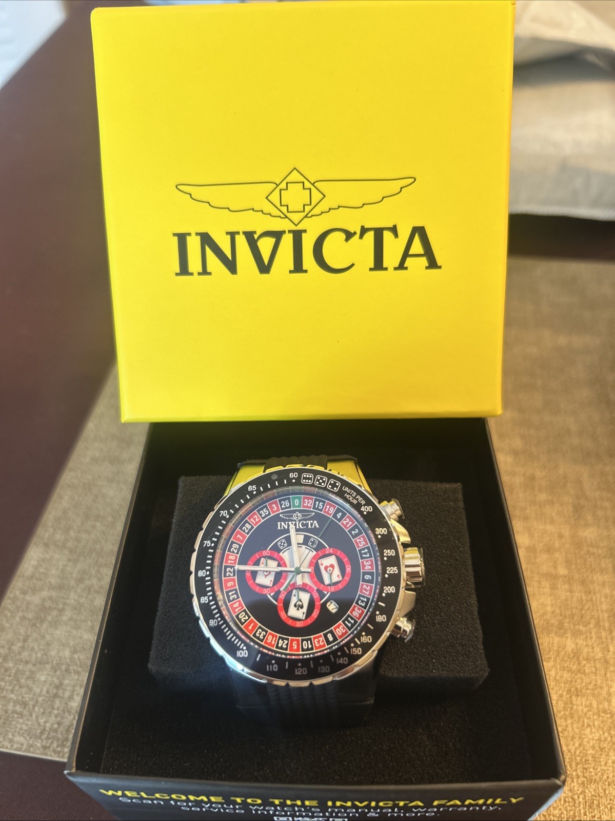 Invicta Aviator Monte Carlo 50mm BIG BOY WATCH